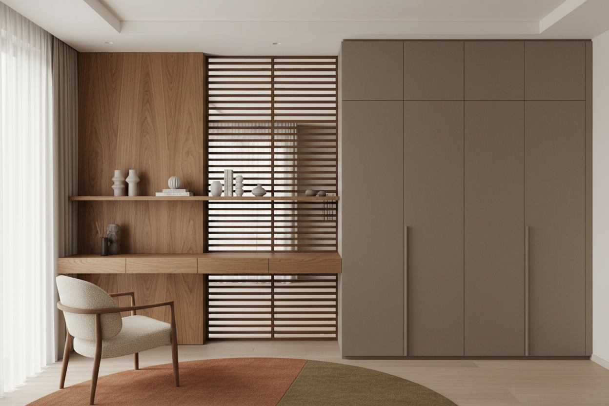 The Perfect Match: Pairing Laminates, Veneers, and Louvers for Cohesive Interiors