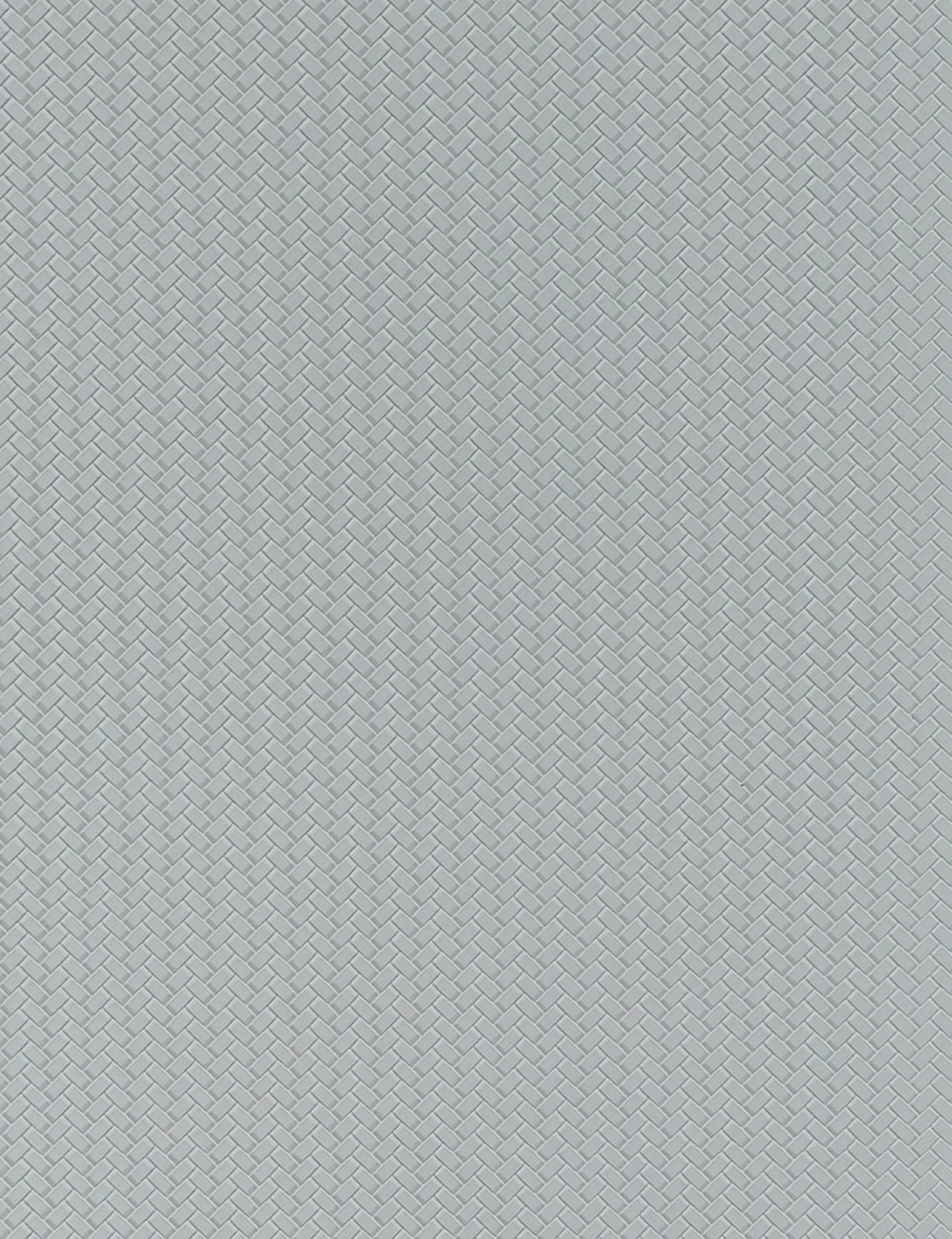 Light gray wall panel with textured, woven geometric pattern and subtle sheen.