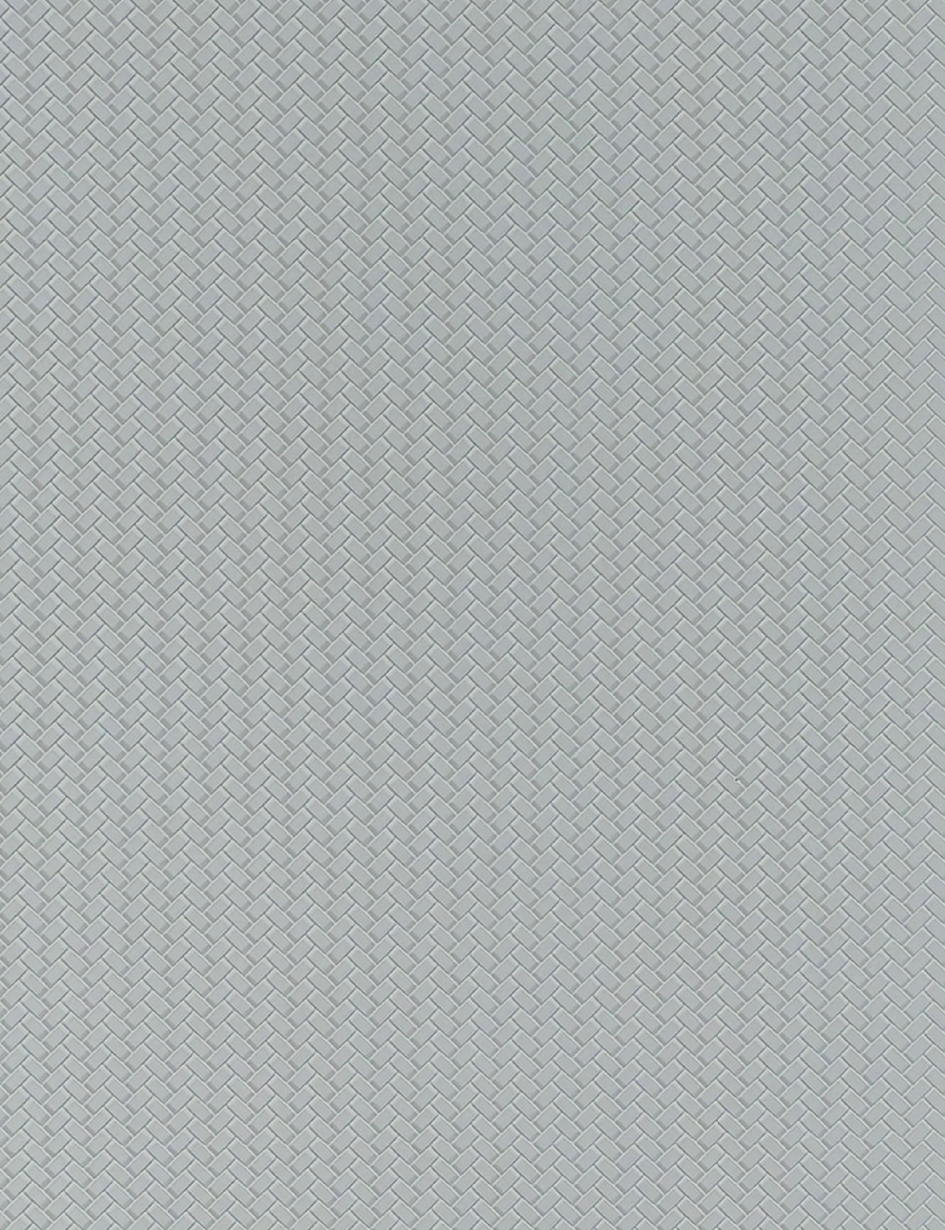 Light gray wall panel with textured, woven geometric pattern and subtle sheen.