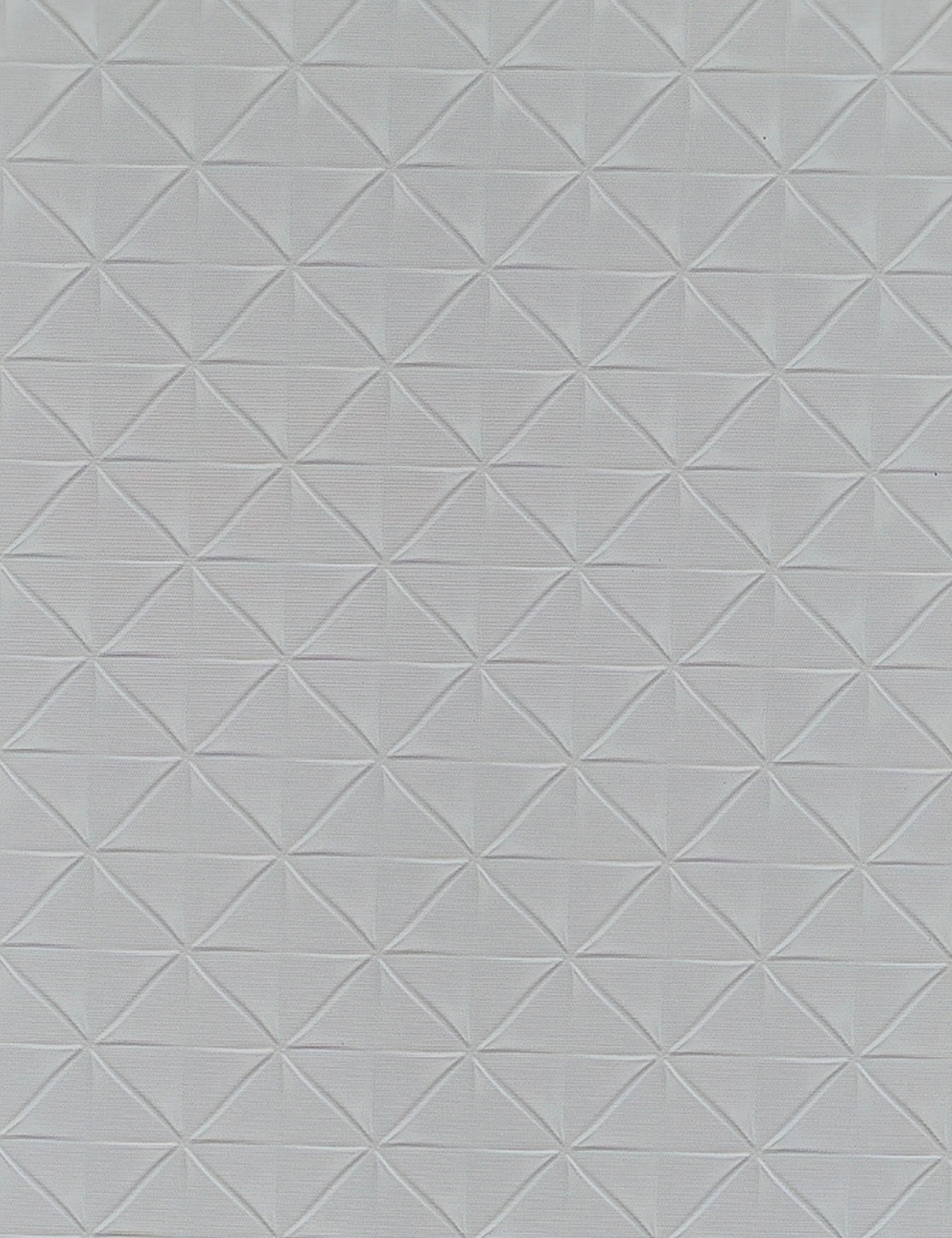 White wall panel with textured, embossed geometric diamond pattern and subtle grid texture.