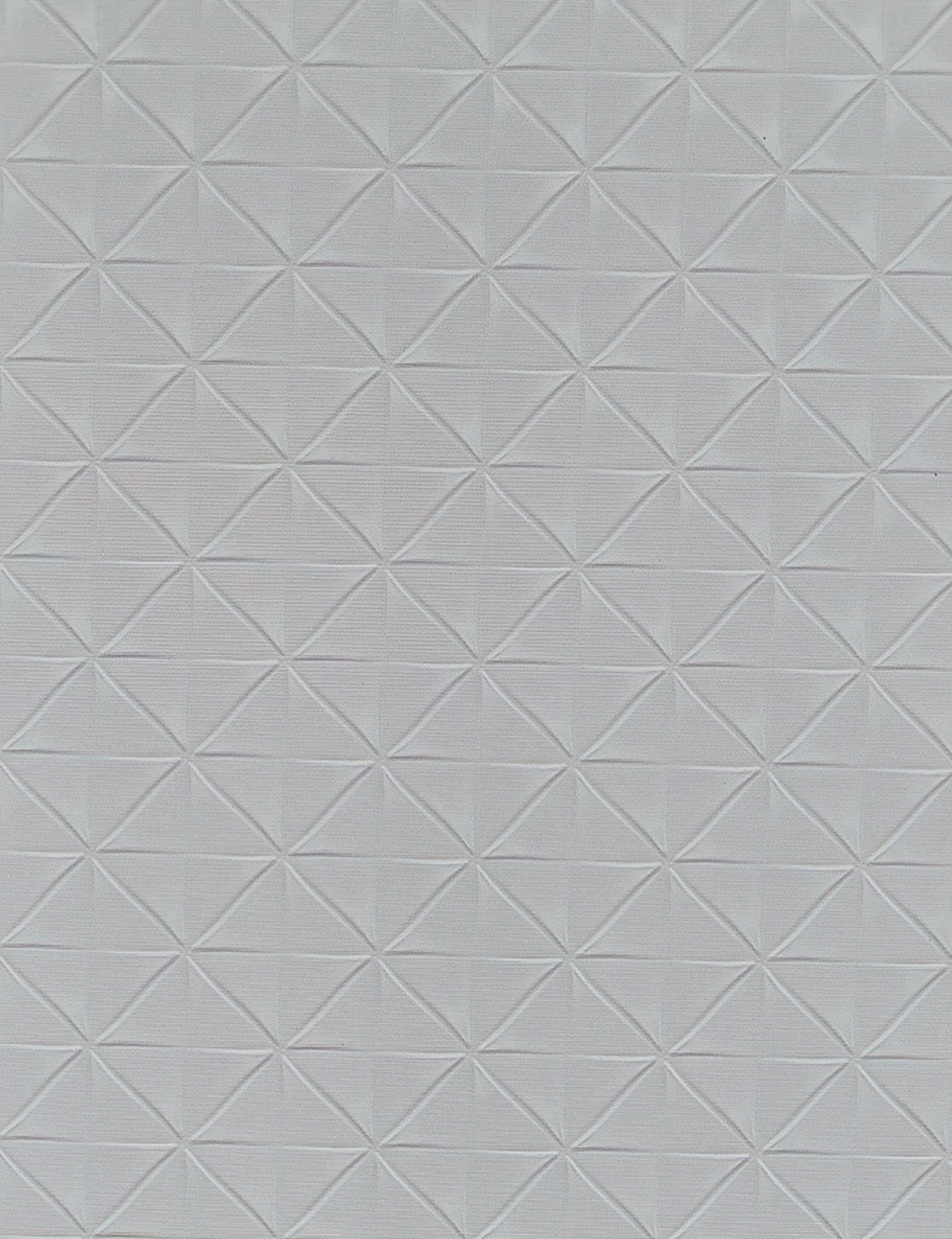 White wall panel with textured, embossed geometric diamond pattern and subtle grid texture.