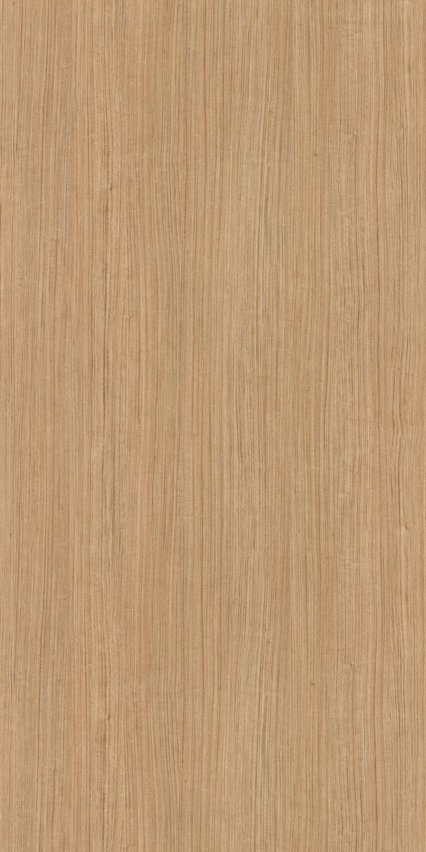 Beige wood grain laminate with suede finish and vertical texture pattern, showcasing a natural wood appearance and subtle