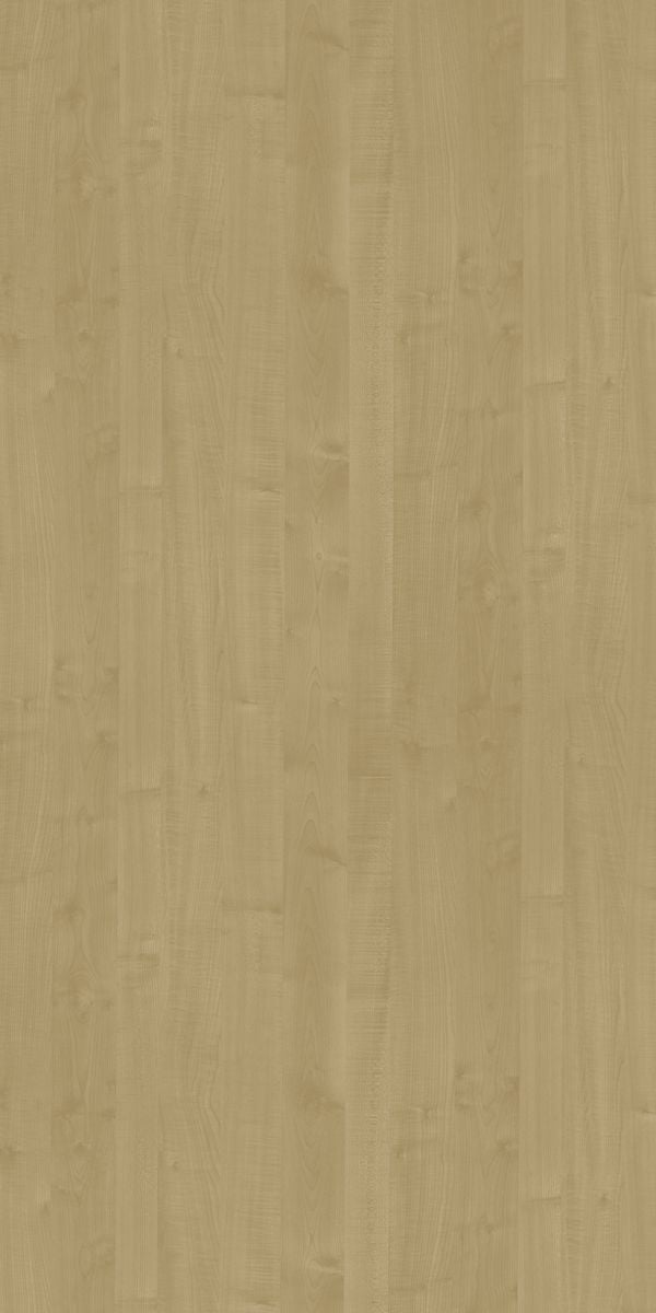 Beige wood grain laminate with suede finish and vertical wood pattern texture