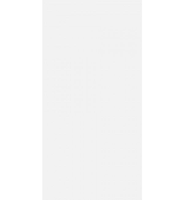 White plain decorative laminate with smooth finish and matte sheen