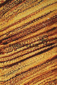 Brown textured louver wall panel with marble pattern and diagonal slats, showing rough texture and earthy tone.