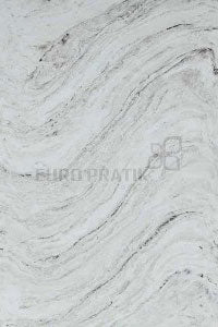 Grey marble louver panel with wavy pattern and textured finish