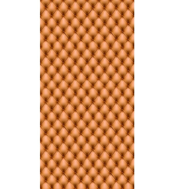 Brown suede decorative laminate with quilted diamond pattern and subtle sheen, showcasing textured designer finish.
