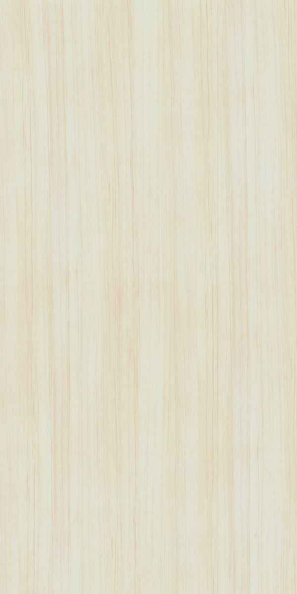 Cream wood grain laminate with suede finish and vertical wood pattern texture