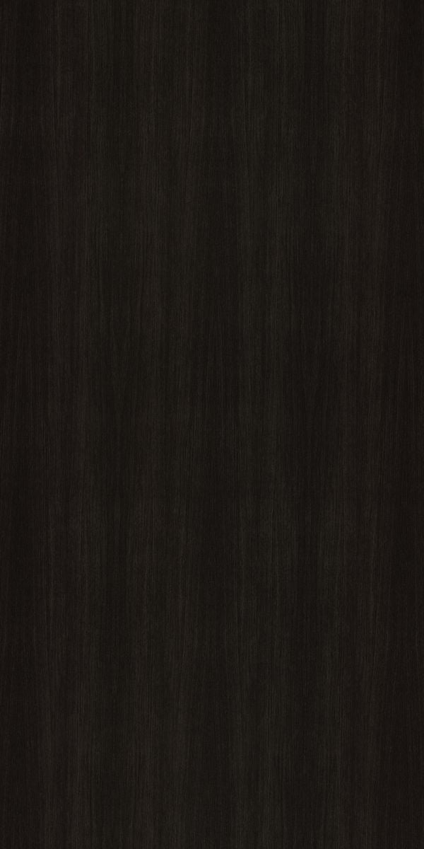 Dark wenge wood grain laminate with suede finish and vertical texture pattern, showing subtle sheen and fine grain details.