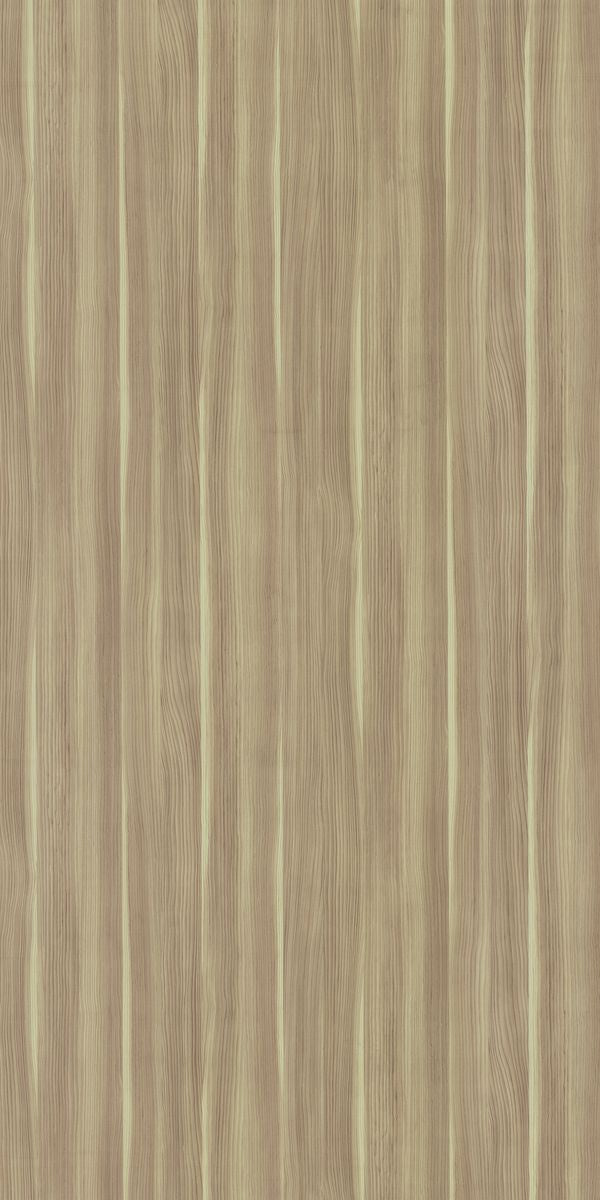 Beige wood grain laminate with suede finish and vertical wood pattern texture