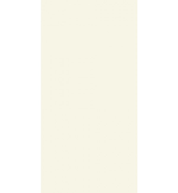 Cream plain color laminate with high gloss finish and smooth texture.