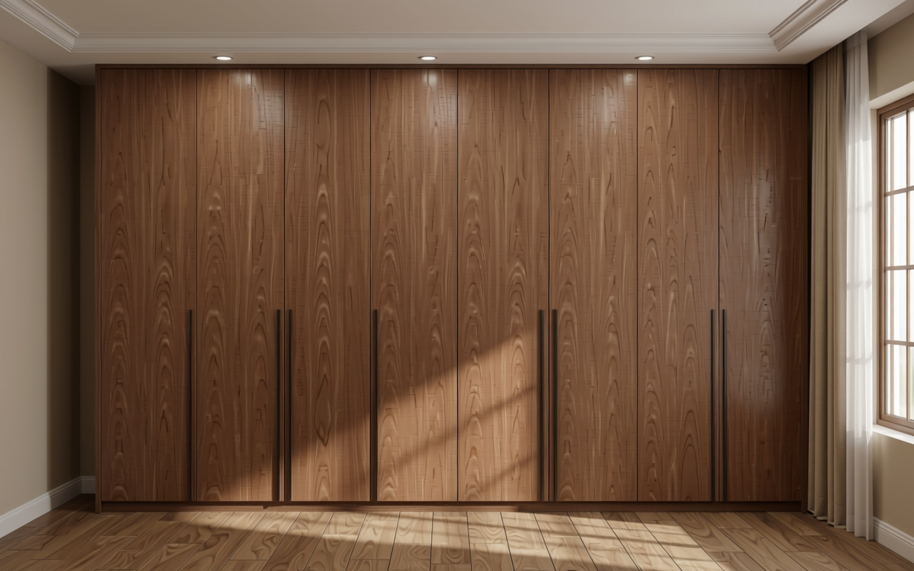 Brown textured MDF sheet with uniform color and no visible grain or pattern.