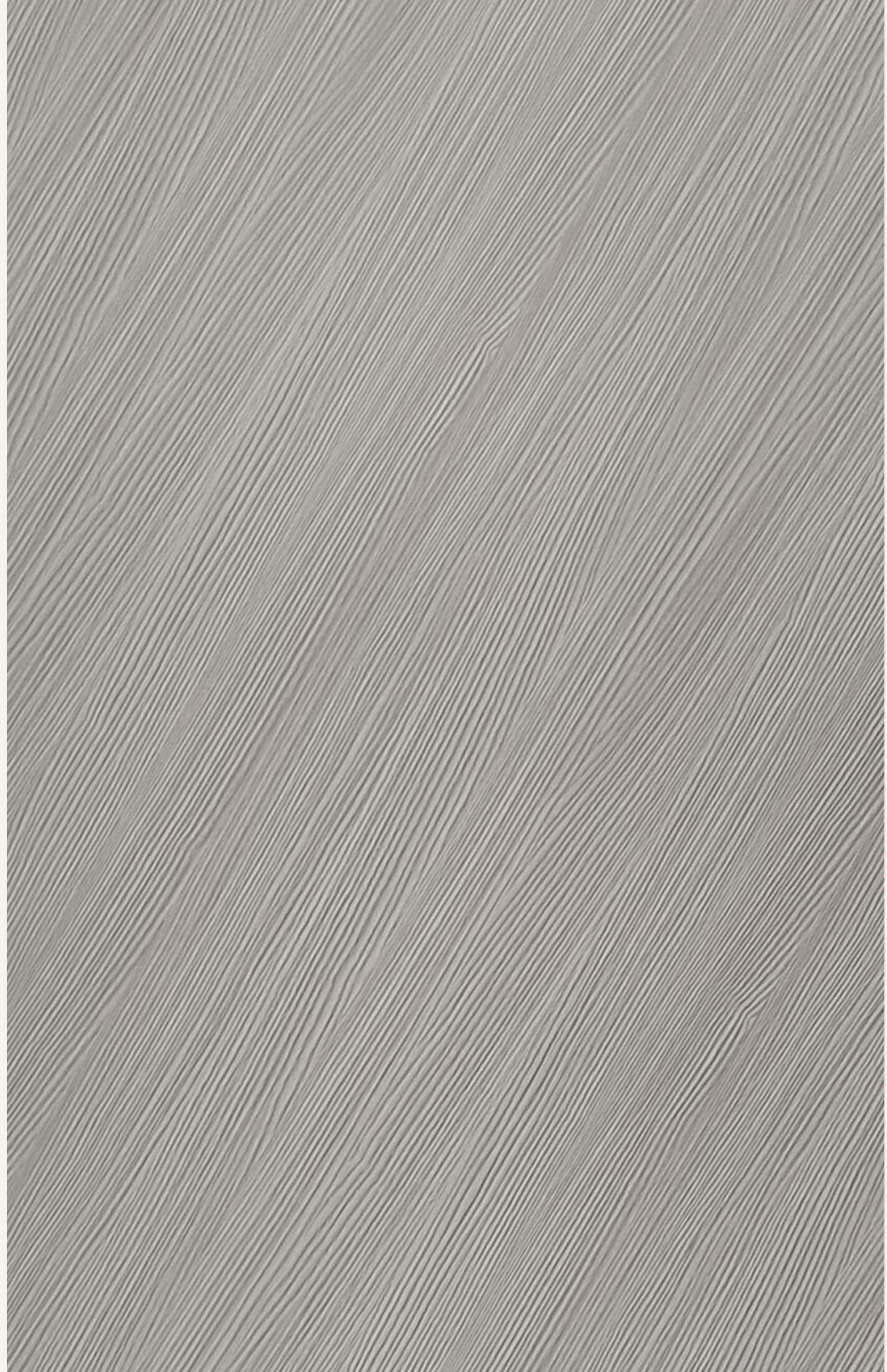 Grey laminate with diagonal fluted texture and subtle sheen.