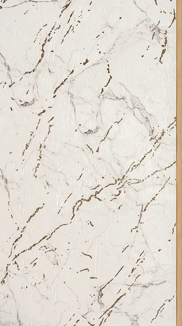 Miga Edge 1 1427 White Marble & Stone Texture Wall Panel