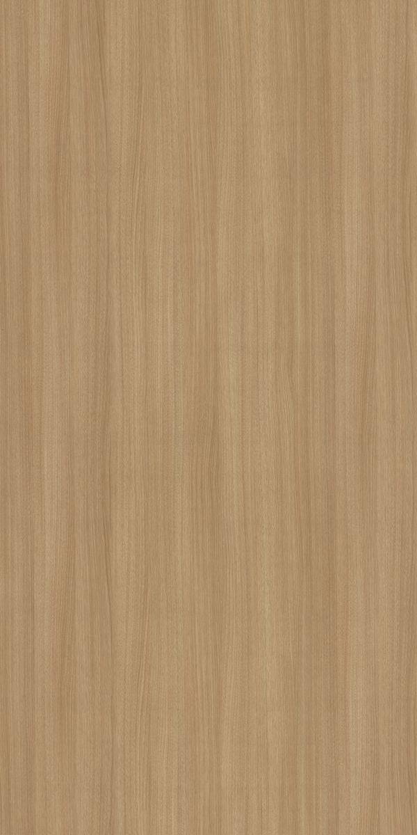 Beige wood grain laminate with suede finish and vertical wood pattern texture.