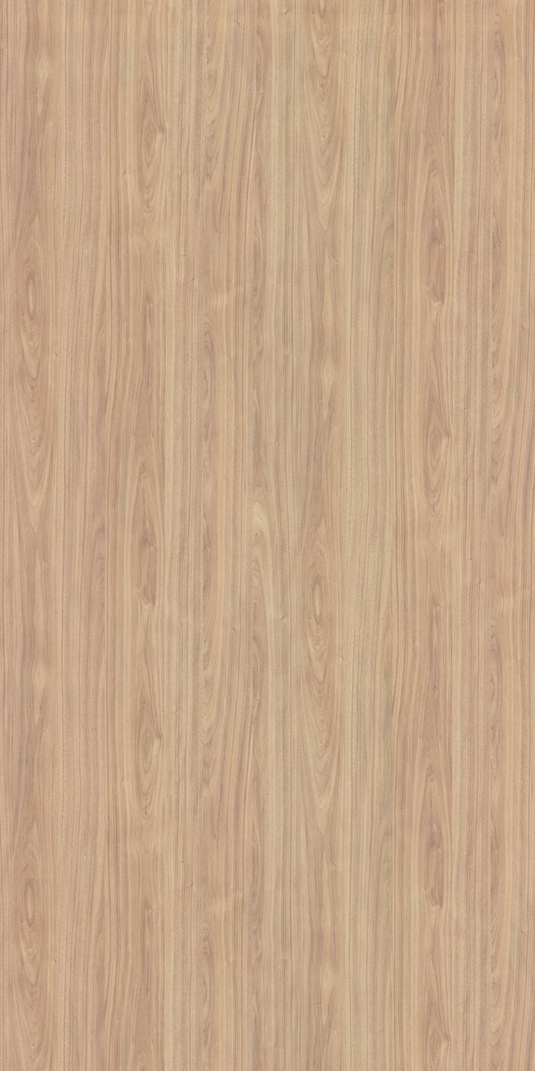 Beige wood grain laminate with suede finish and vertical wood pattern texture.