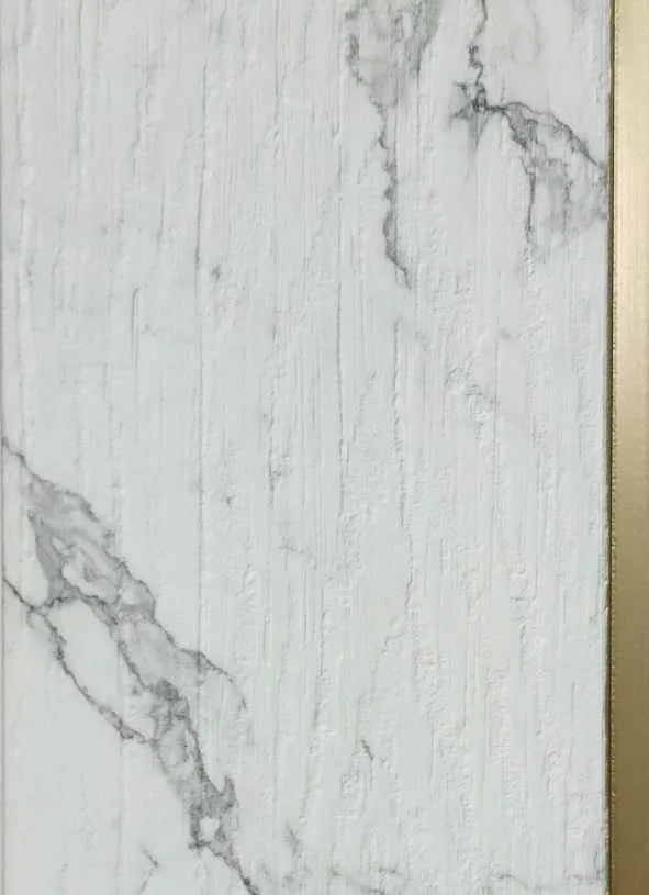 Miga Edge 2 1468 White Marble & Stone Texture Wall Panel