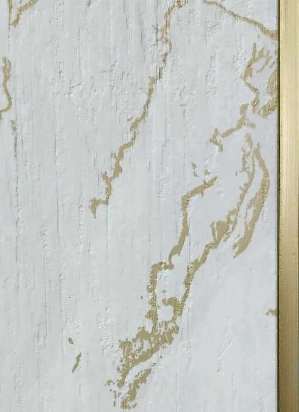 Miga Edge 2 1469 White Marble & Stone Texture Wall Panel