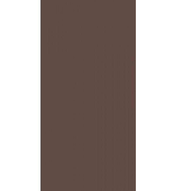 Brown high gloss plain laminate with smooth finish and uniform color tone.