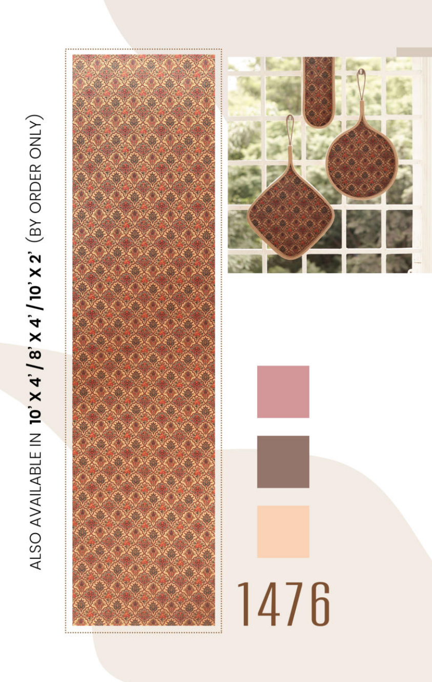 Sloan Kalamkari Cork 1476 swatch