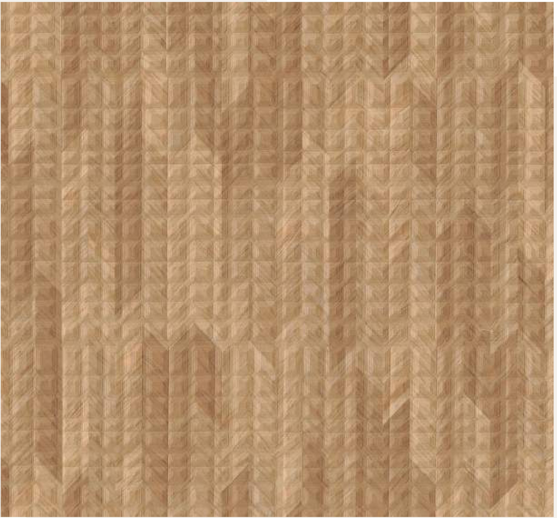 Brown laminate with textured geometric pattern and subtle wood grain effect.