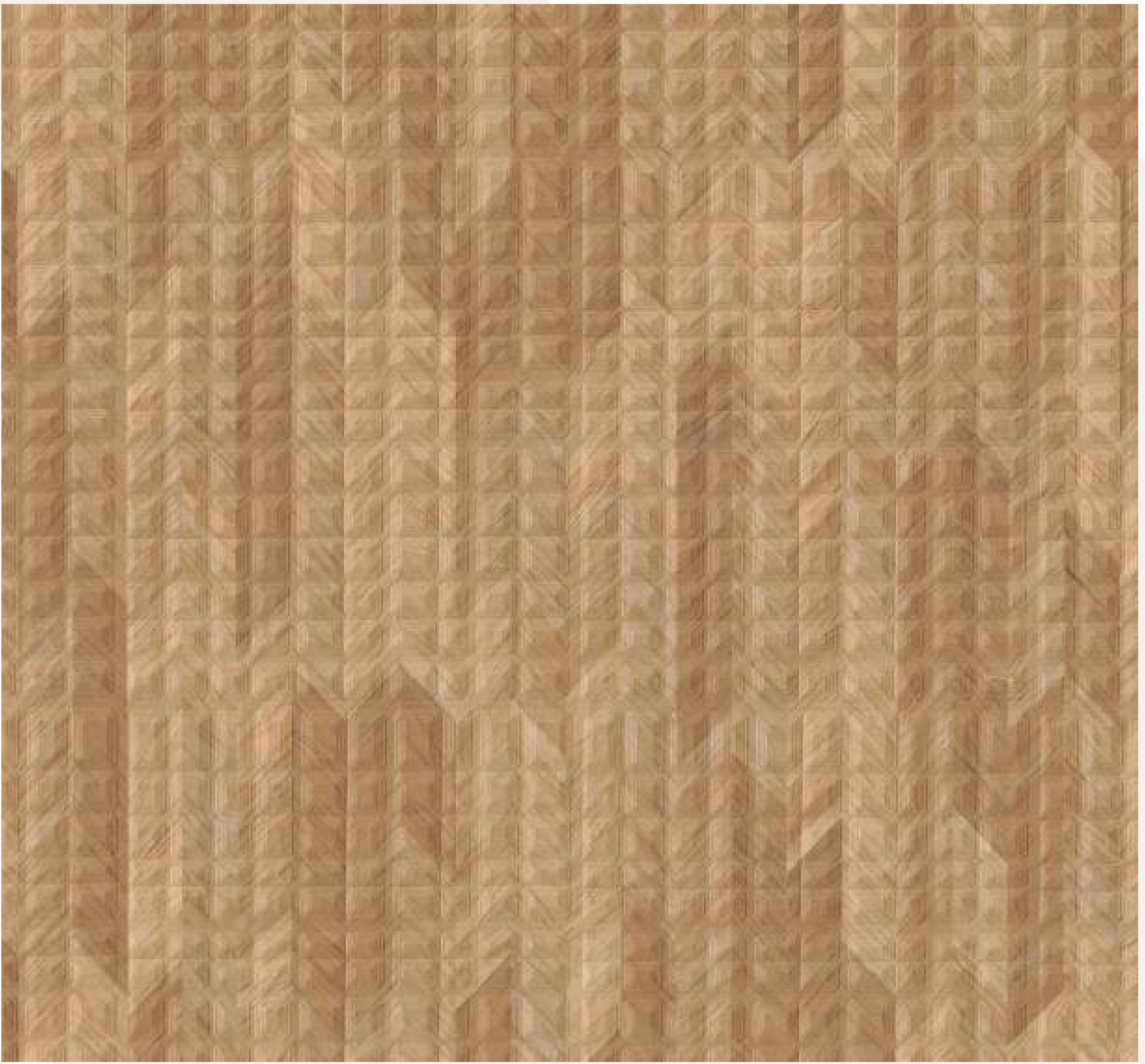 Brown laminate with textured geometric pattern and subtle wood grain effect.