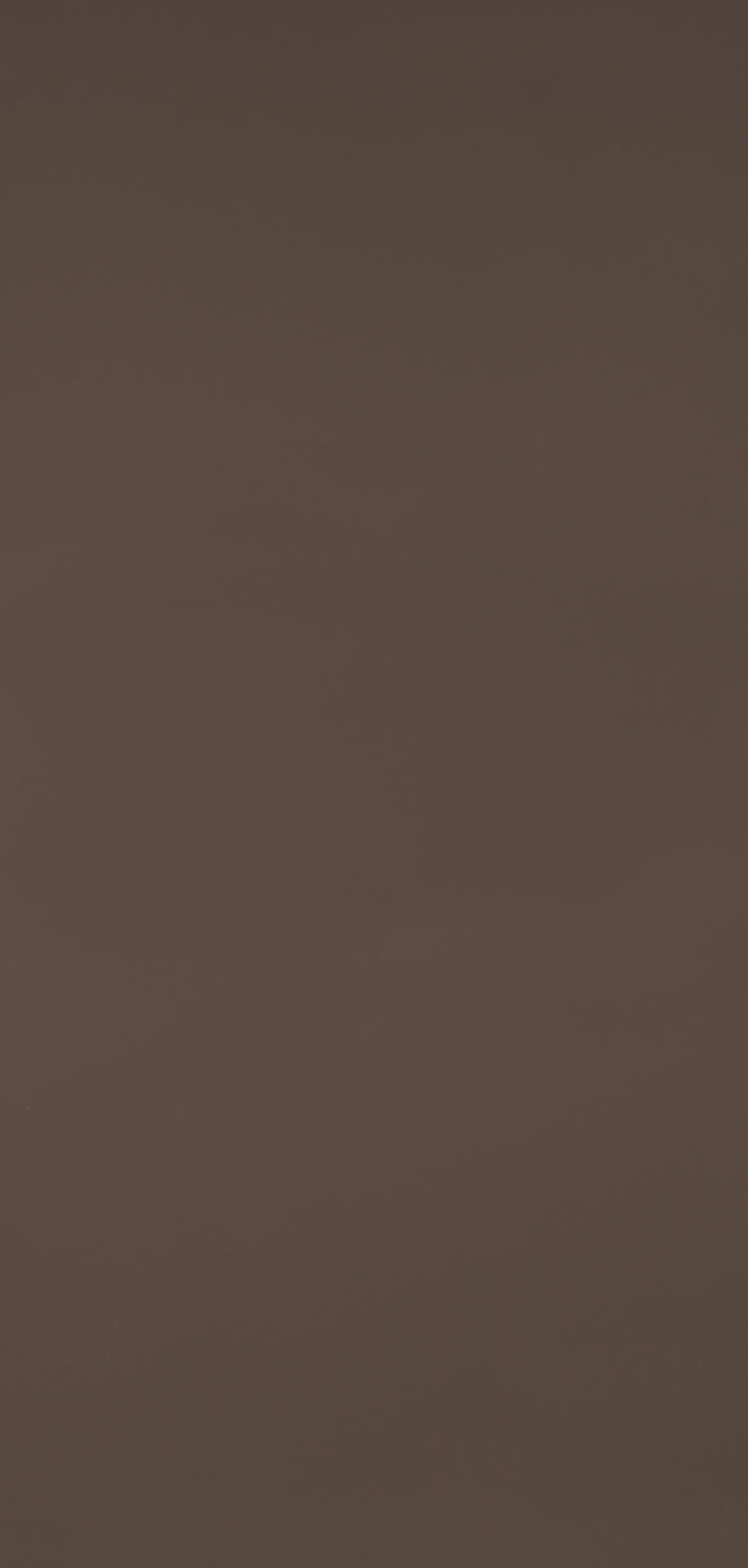 Brown solid color laminate with high gloss finish and smooth texture