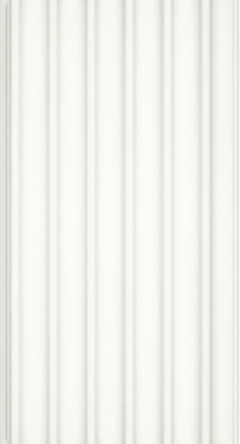 Lamart Decor Panel 17341 White Fluted Texture Wall Panel