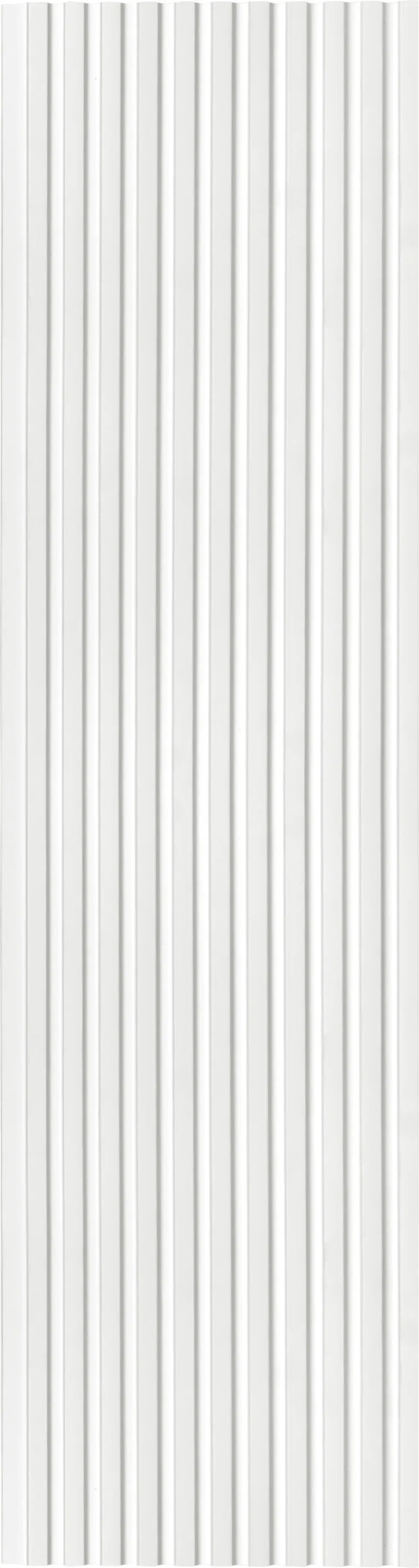 Pastelite 18101 White Fluted Texture Wall Panel