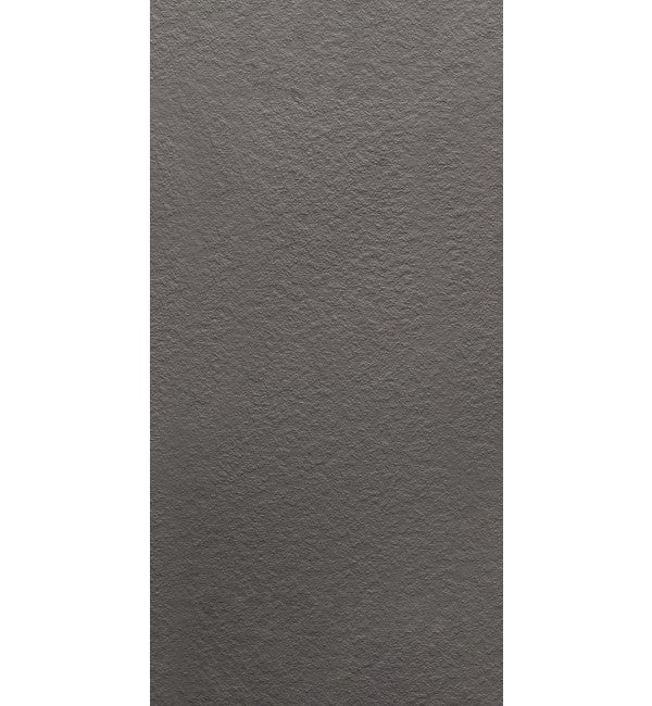 Gray plain color laminate with high gloss finish and textured surface.