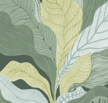Hohenberger Pistachio wall mural swatch