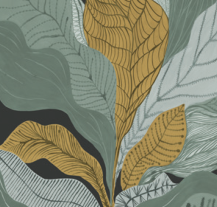 Hohenberger Pineapple wall mural swatch