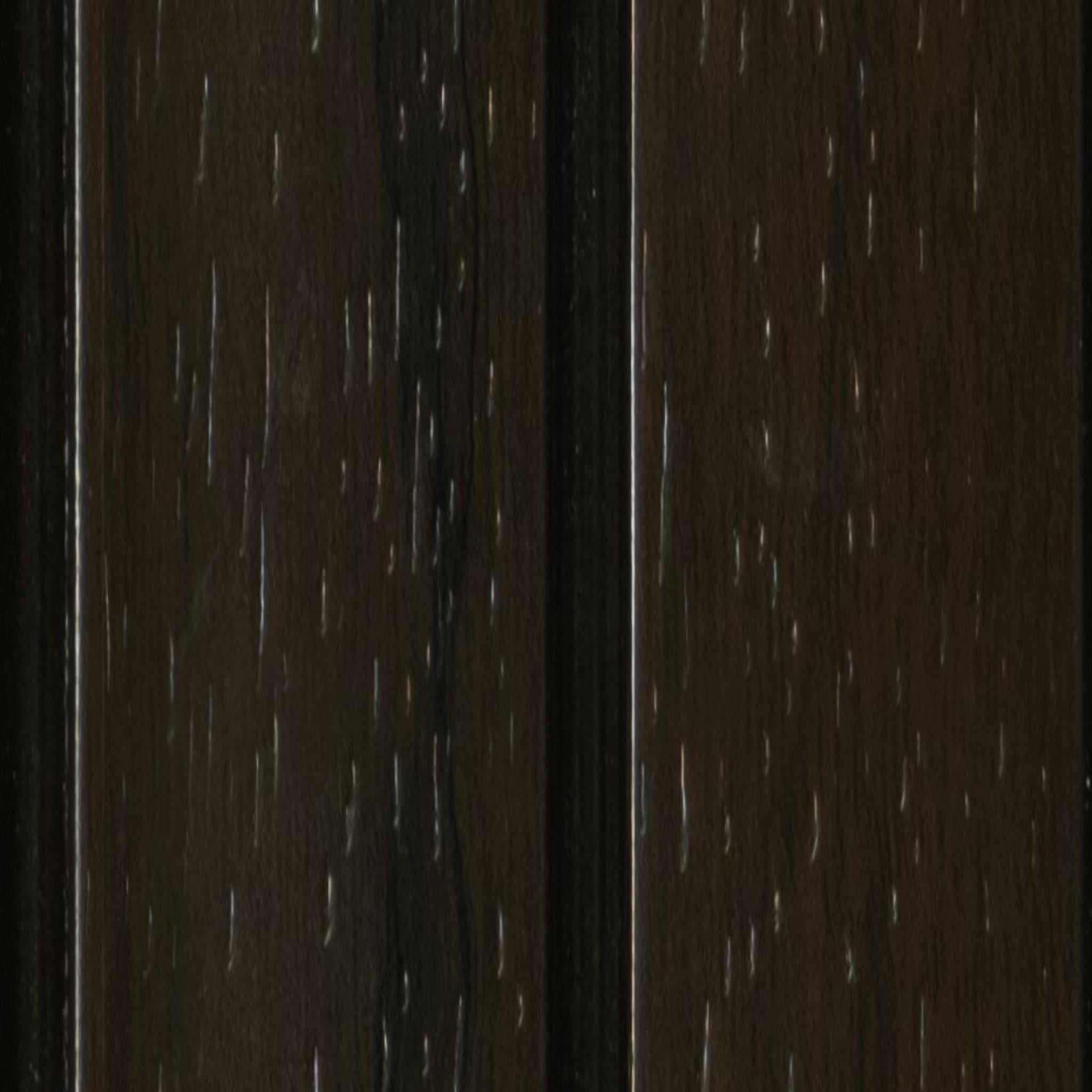 Wooden Effect Charcoal Louver Wood Brown 8x0.41 Ft - Pn 04584