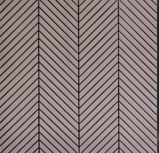 Interlock Wpc Louvers Plain Colors Lavender Chevron 9.5x1 Ft - Pn 02725 L