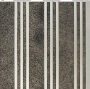 Interlock WPC Louvers/Panels 9.5x1 ft designer Charcoal Gray PN 02721