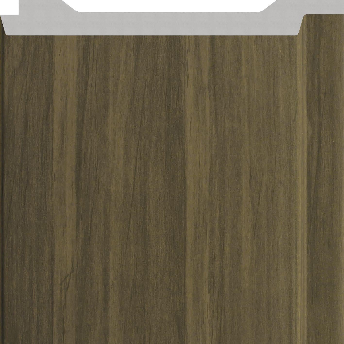 Charcoal Louvers Wood Dark Olive 9.5x0.4 Ft - Pn 02735 O
