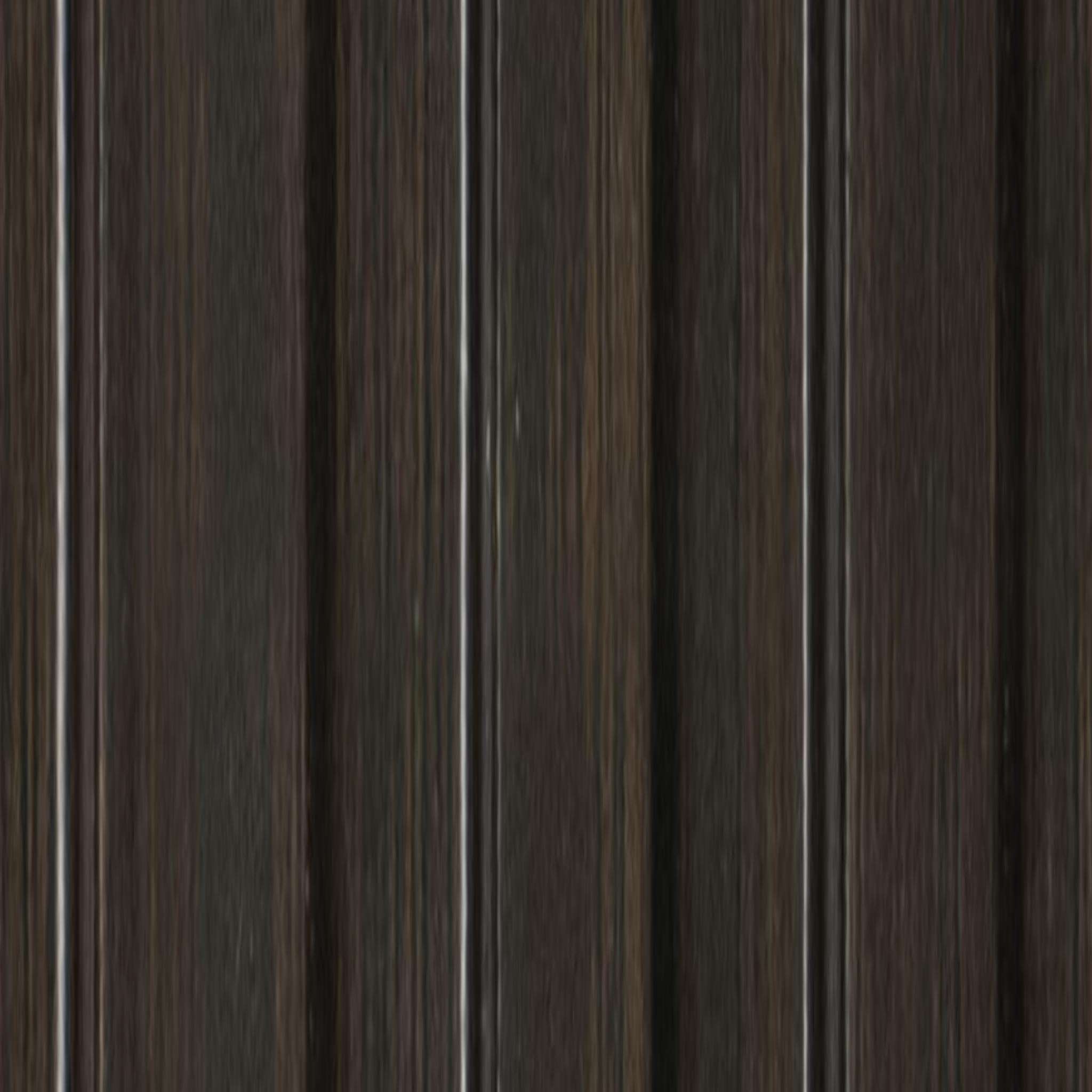 Wooden Charcoal Louver Wood Brown 8x0.41 Ft - Pn 04602