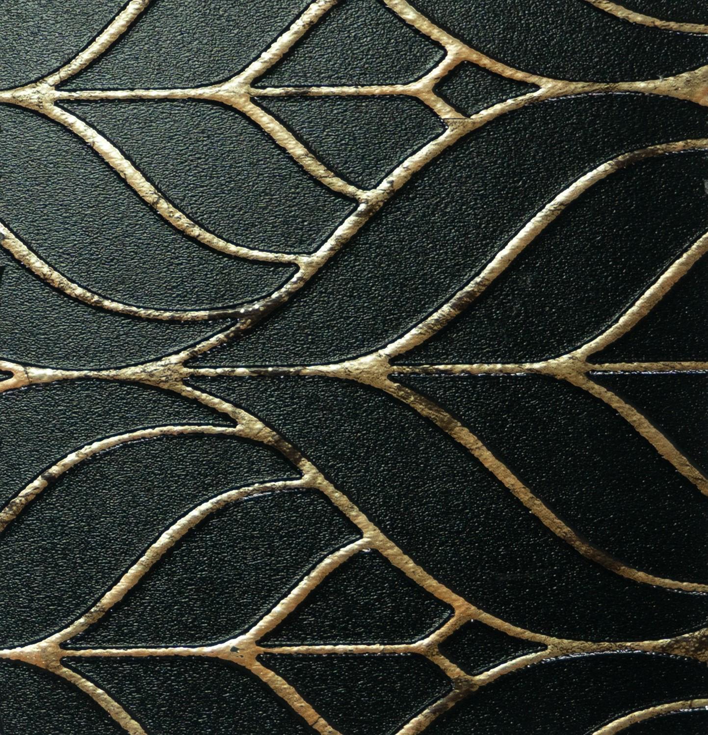 Premium Charcoal Decorative Wall Panel 8x2 ft designer louvers Black PN 04501