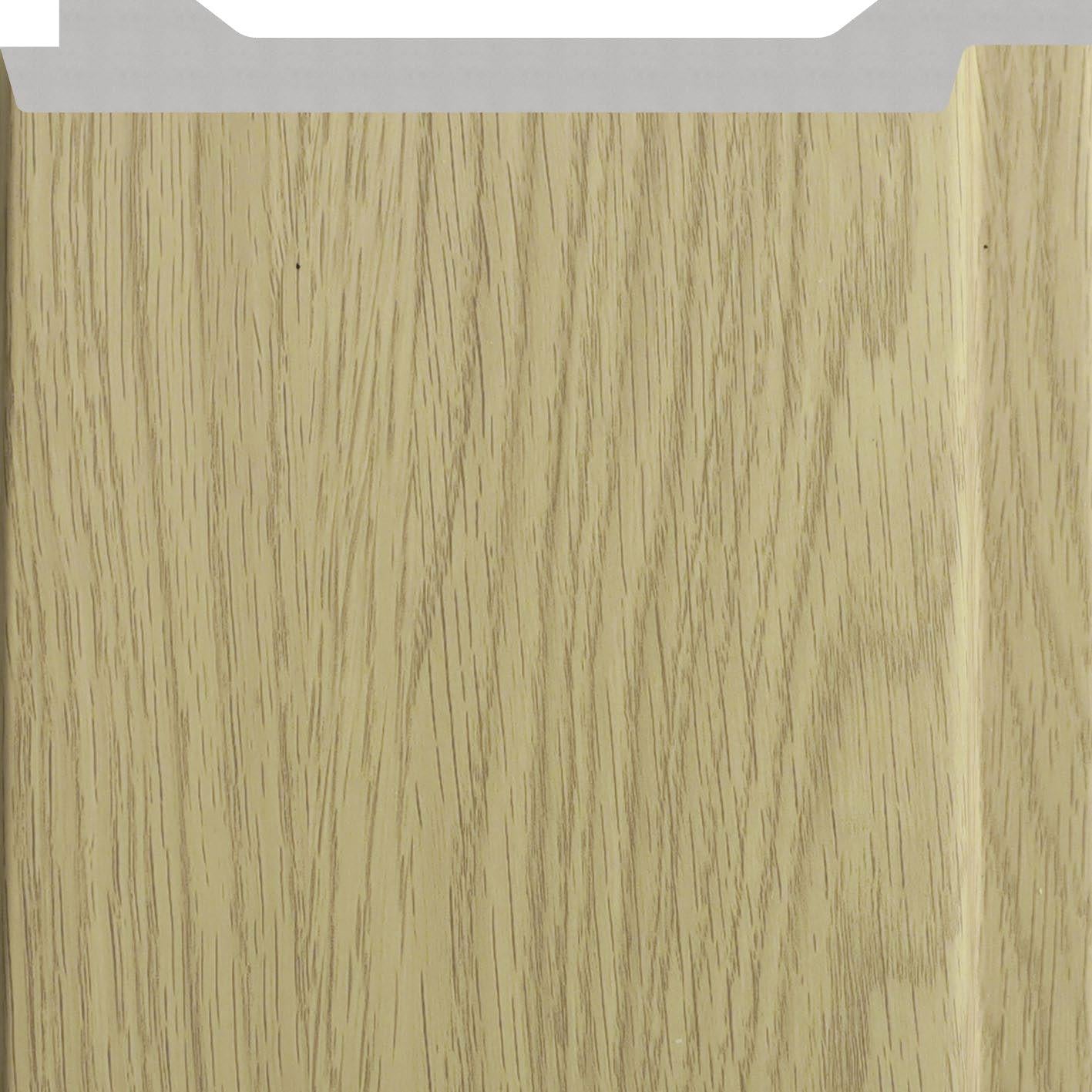Interlock Charcoal Louvers Wood Golden Oak 9.5x0.4 Ft - Pn 02735 J
