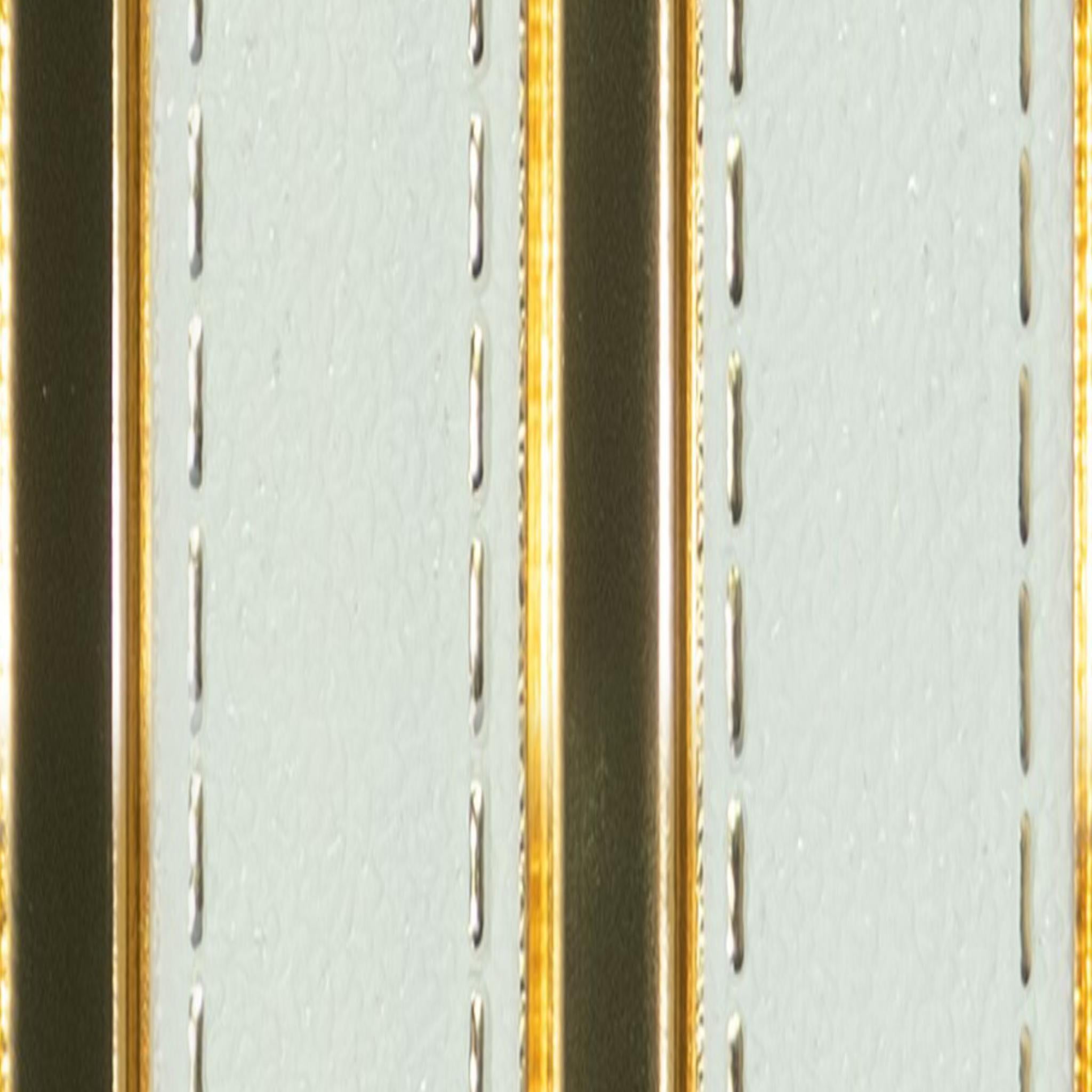 Premium Panel White Patterned Look Charcoal Louver 8x0.41 ft designer White PN 04545
