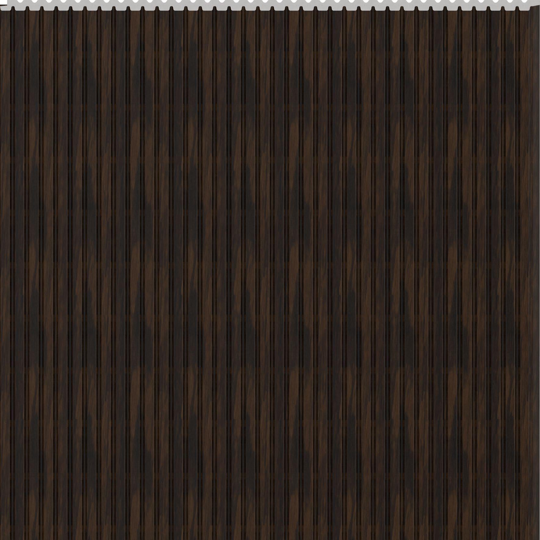 Interlock Wpc Louvers Wood Dark Walnut 9.5x1 Ft - Pn 02734 I