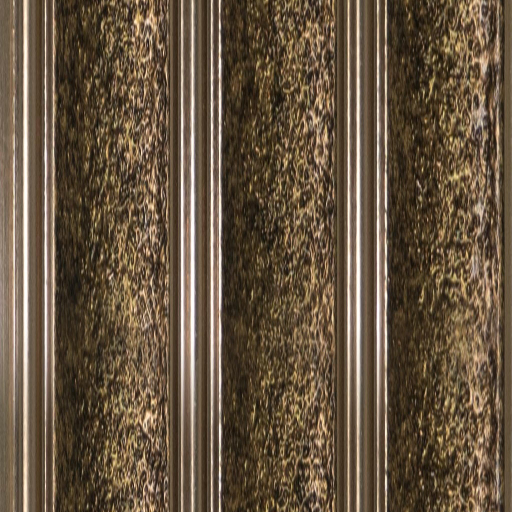 Brown Stone Charcoal Louver Marble & 8x0.41 Ft - Pn 04564