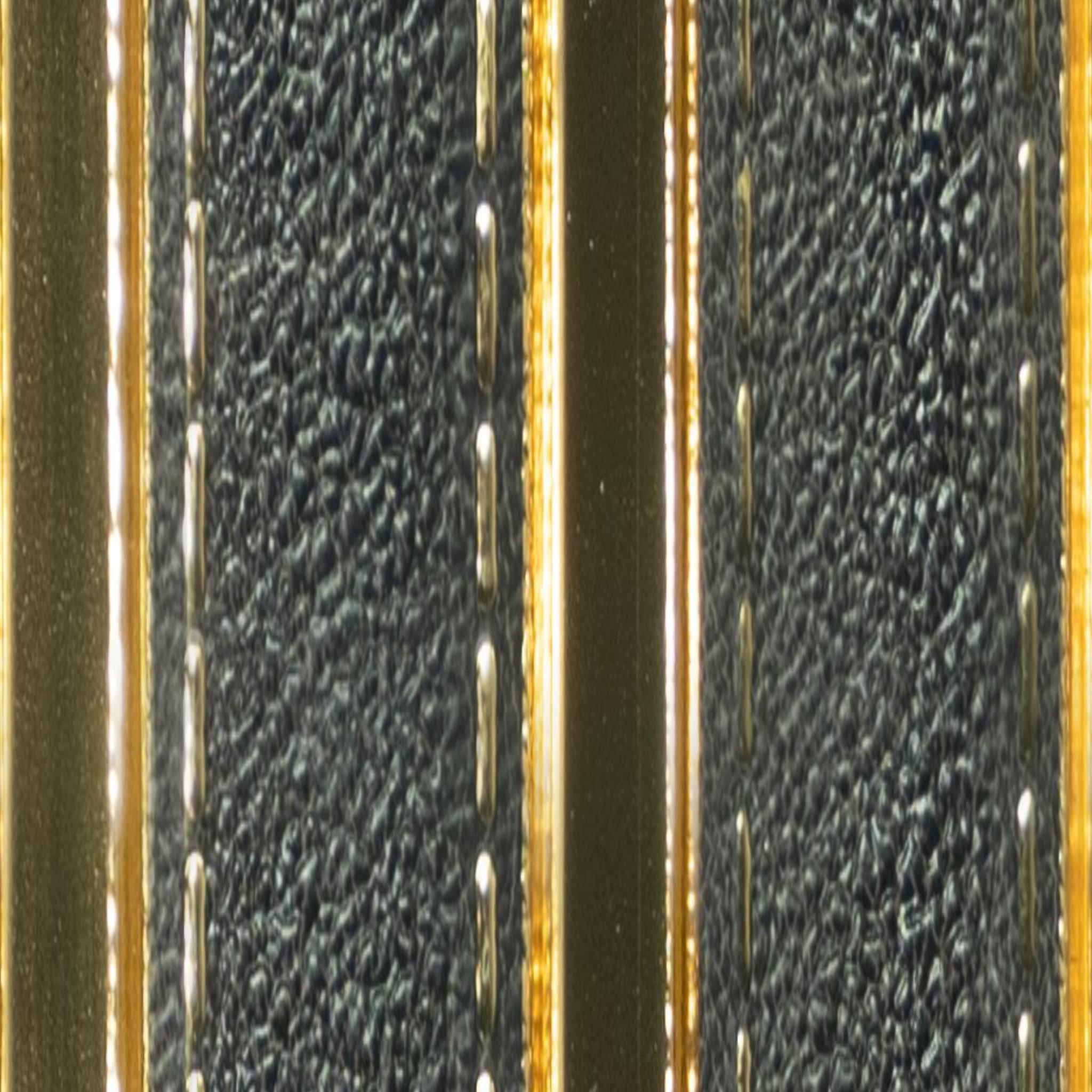 Premium Panel Black Patterned Look Charcoal Louver 8x0.41 ft designer Black PN 04544