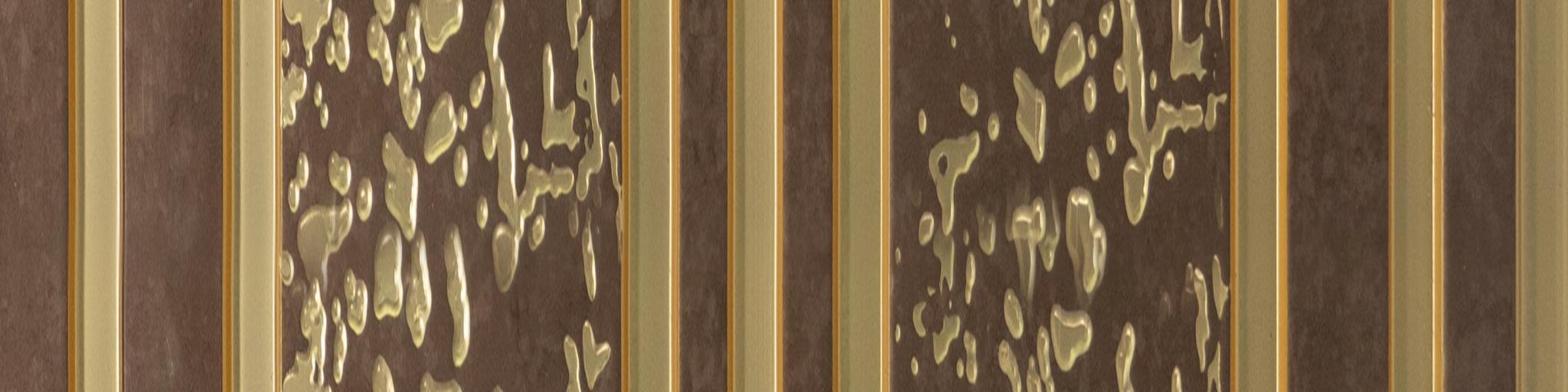 Decorative Wall Panel Designer Brown 8x1 Ft - Pn 04477