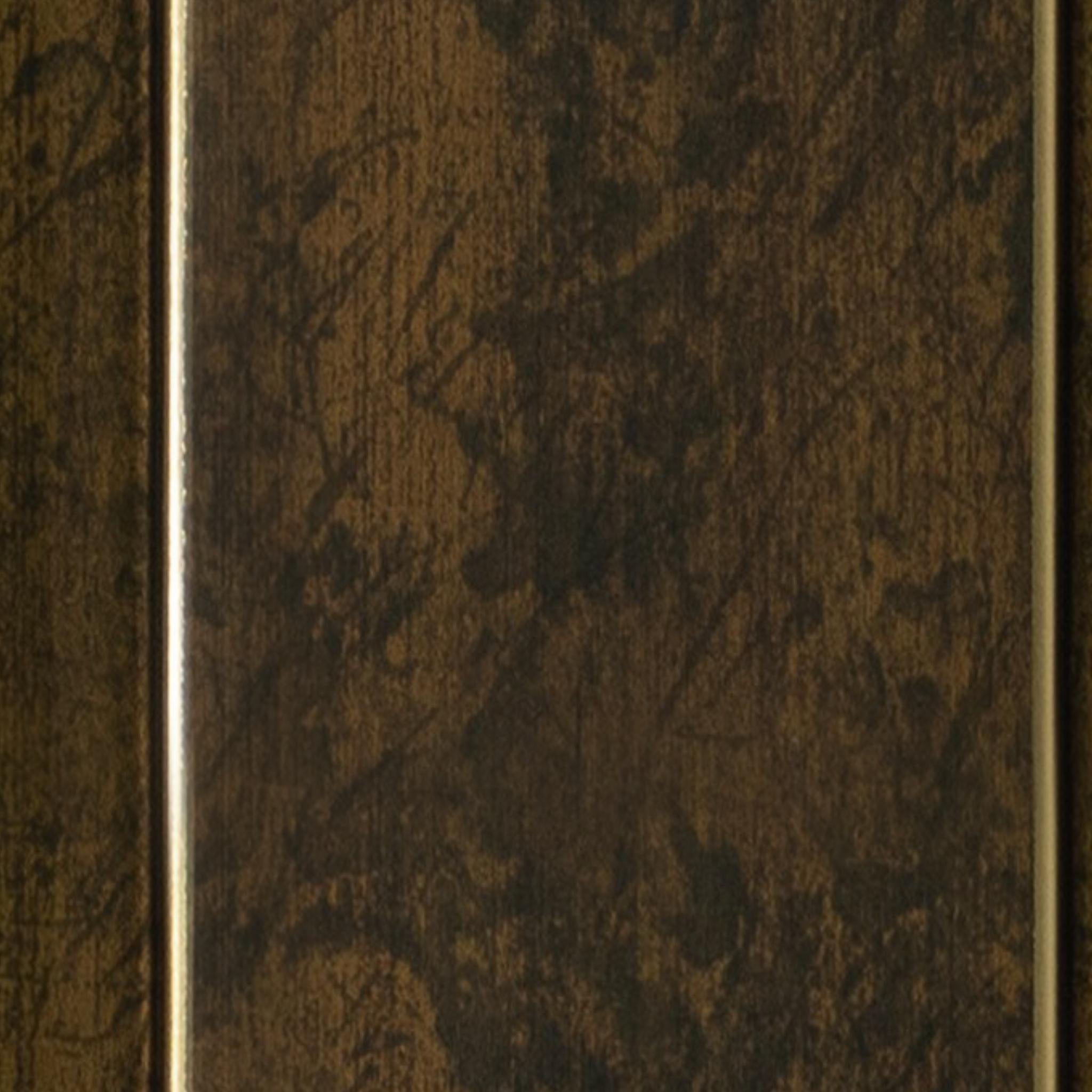 Brown Stone Charcoal Louvers Panel Marble & 8x0.41 Ft - Pn 04556