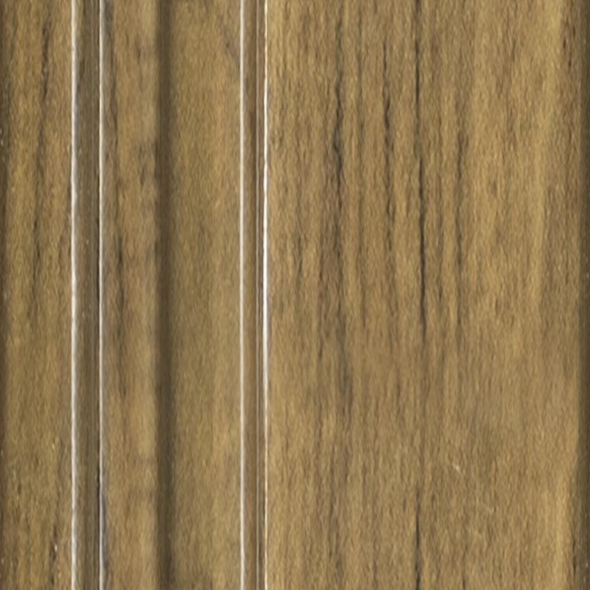 Wooden Charcoal Louver Wood Brown 8x0.41 Ft - Pn 04591
