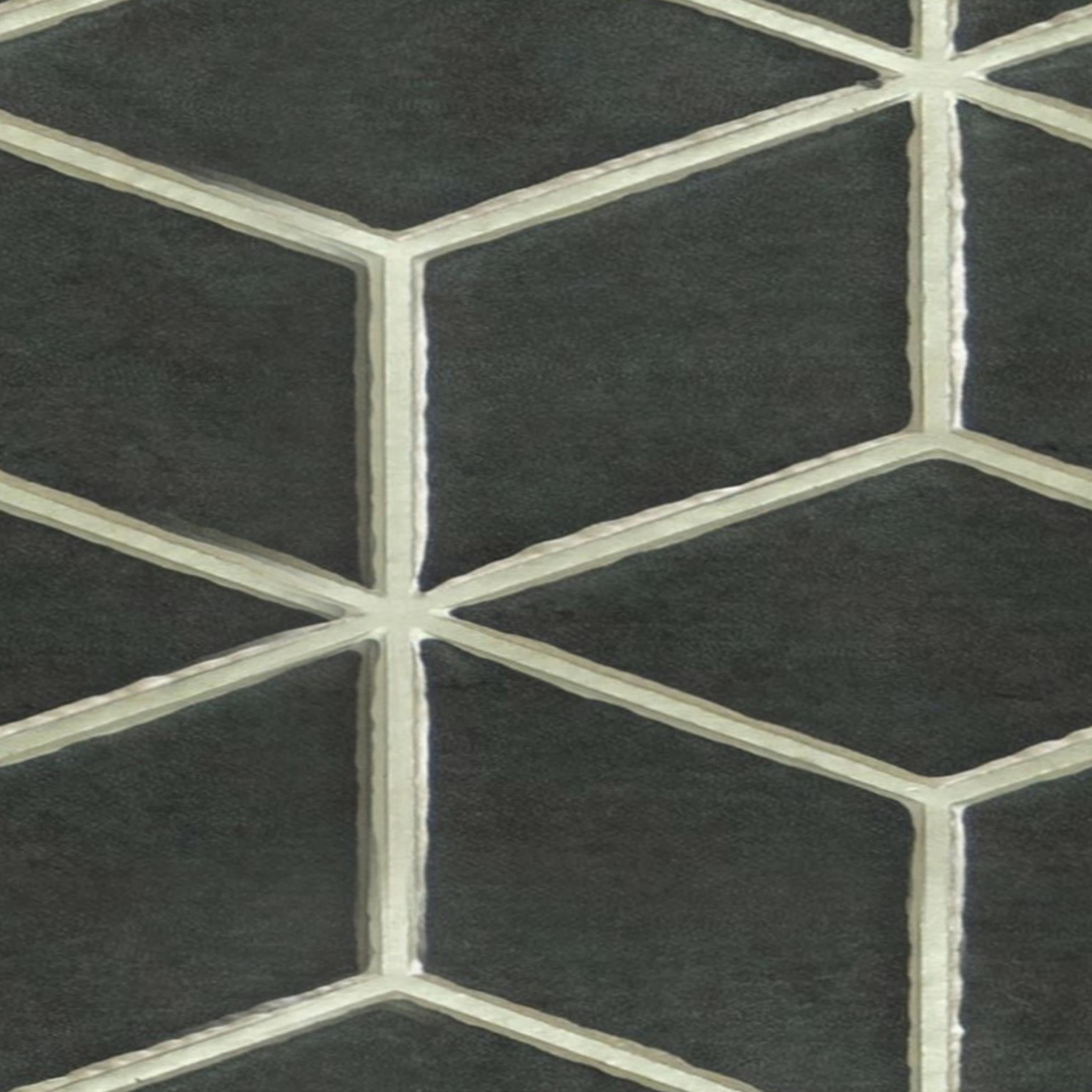 Premium Charcoal Decorative Wall Panel 8x2 ft designer louvers Black PN 04495