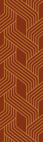 Decorative Wall Panel Designer Brown 8x2 Ft - Tl 806