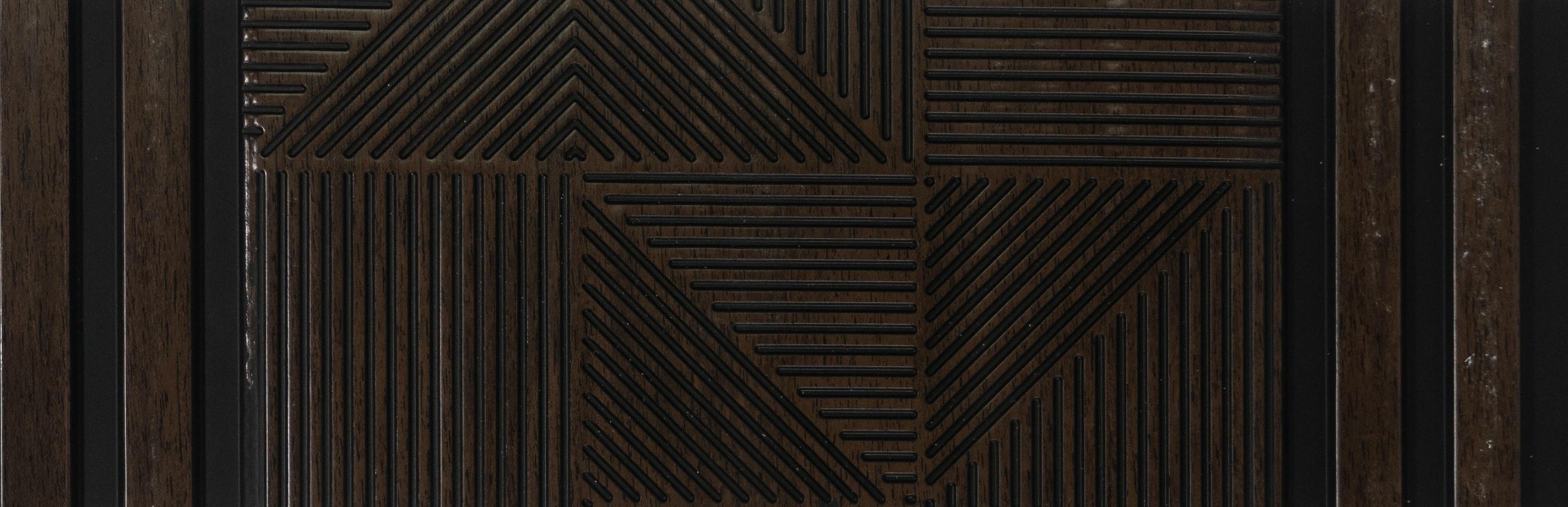 Decorative Wall Panel Designer Brown 8x1 Ft - Pn 04485
