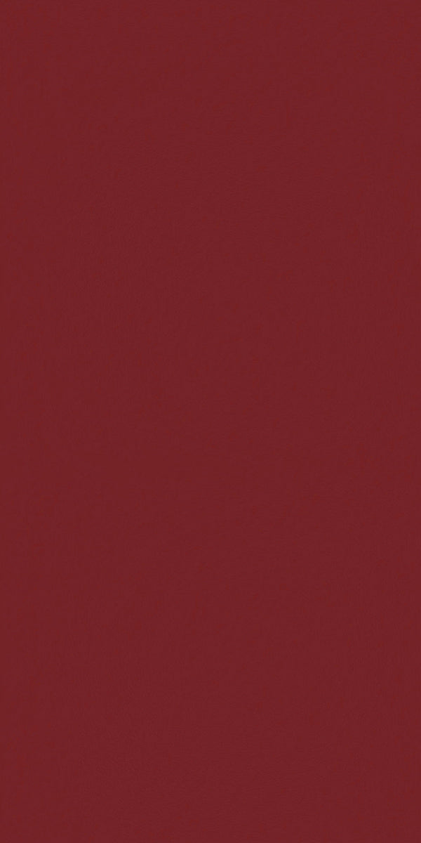 Red suede finish plain color laminate with uniform texture and matte sheen